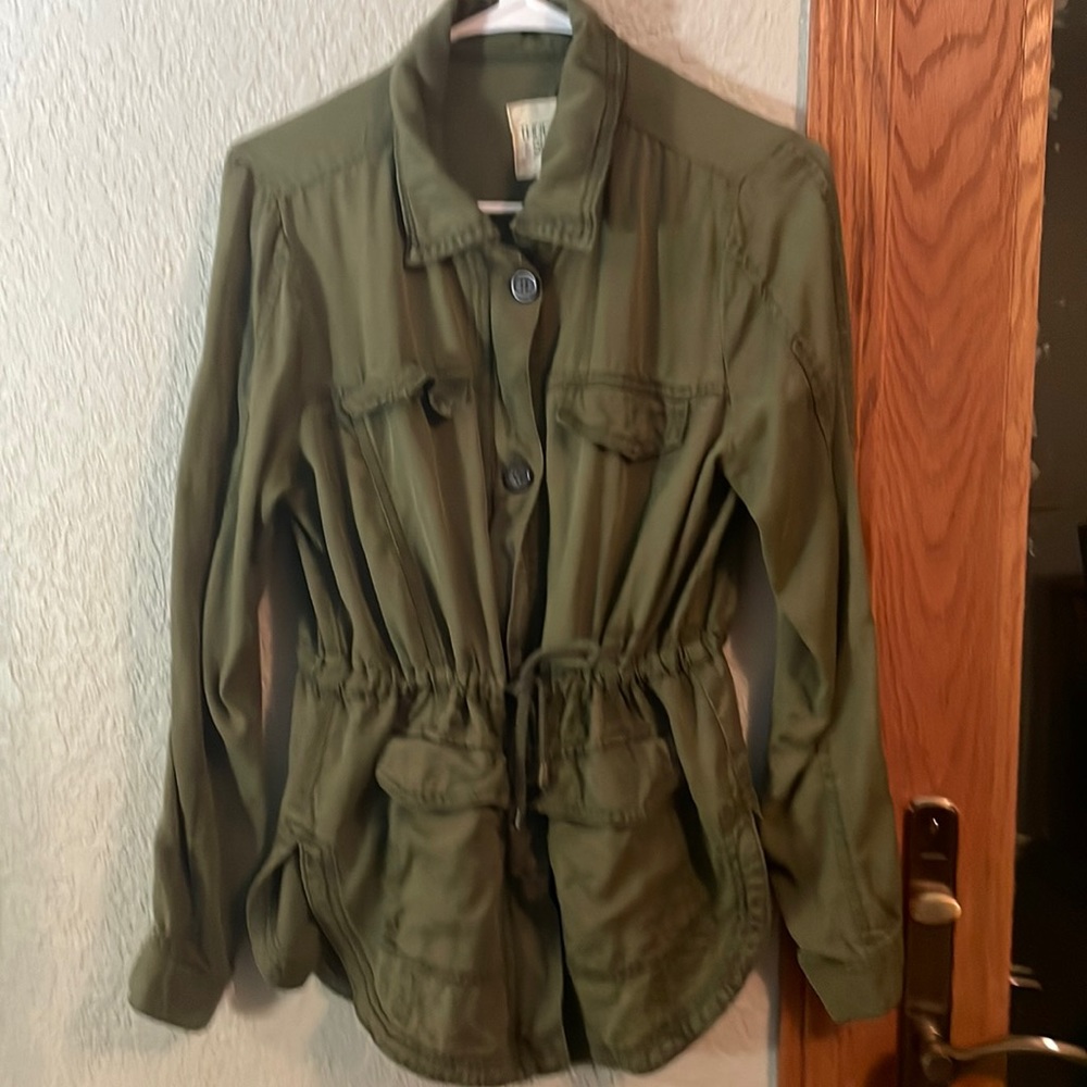 Green Button Up Jacket
